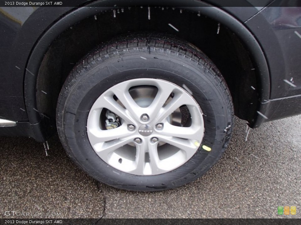 2013 Dodge Durango SXT AWD Wheel and Tire Photo #77822397