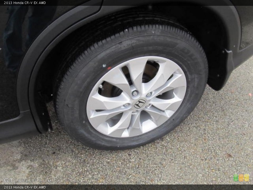 2013 Honda CR-V EX AWD Wheel and Tire Photo #77823816