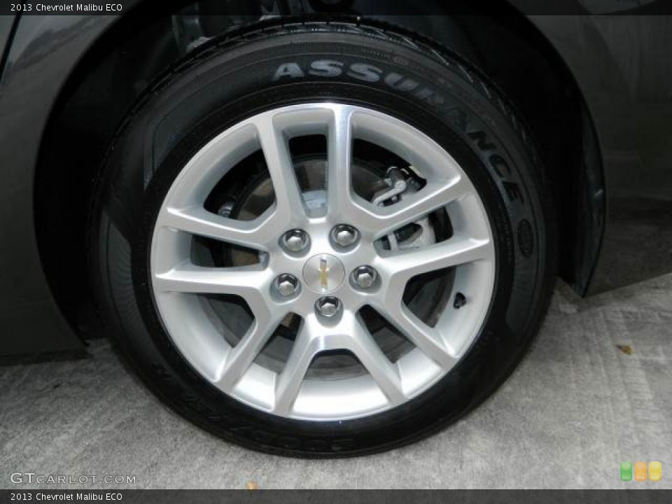 2013 Chevrolet Malibu ECO Wheel and Tire Photo #77827033
