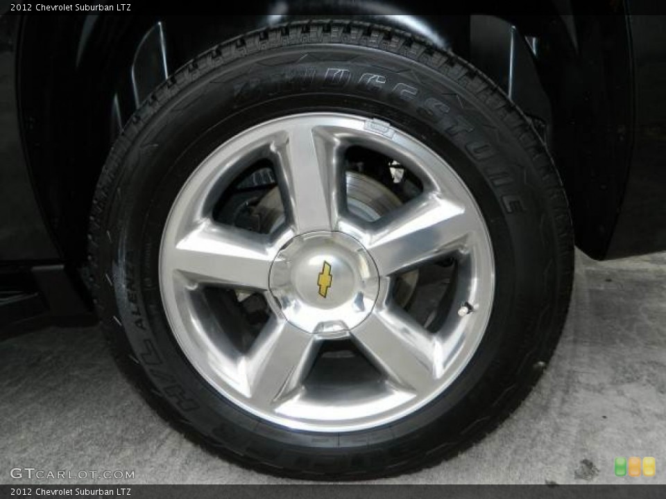 2012 Chevrolet Suburban LTZ Wheel and Tire Photo #77827568