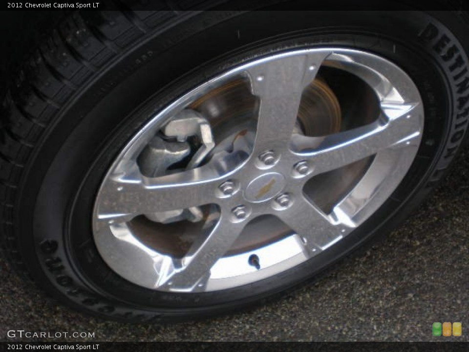 2012 Chevrolet Captiva Sport LT Wheel and Tire Photo #77829267