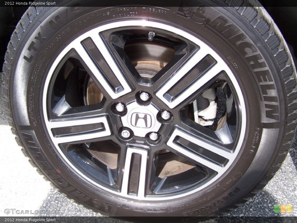 2012 Honda Ridgeline Sport Wheel and Tire Photo #77837109