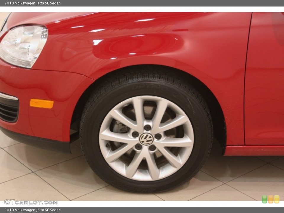 2010 Volkswagen Jetta SE Sedan Wheel and Tire Photo #77839484