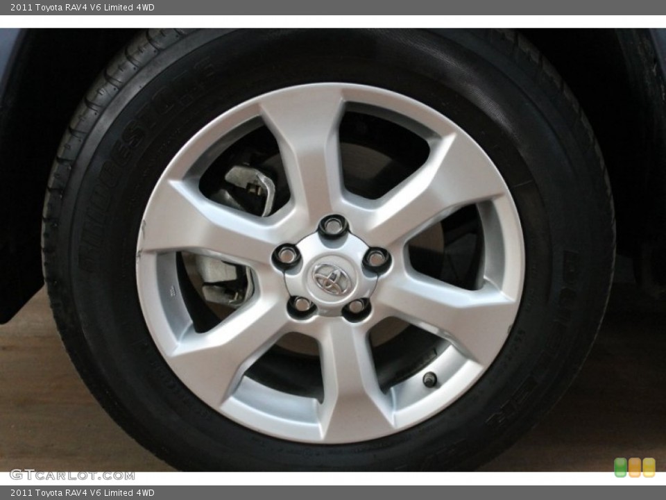2011 Toyota RAV4 V6 Limited 4WD Wheel and Tire Photo #77840504
