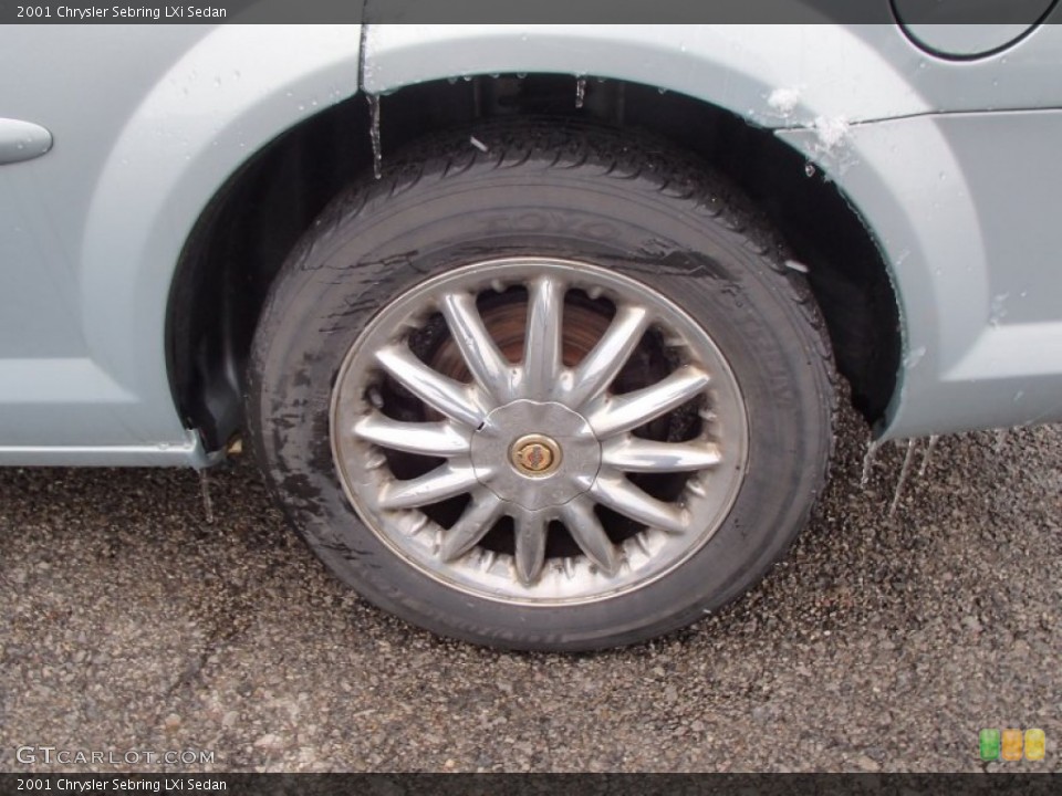 2001 Chrysler Sebring LXi Sedan Wheel and Tire Photo #77841270