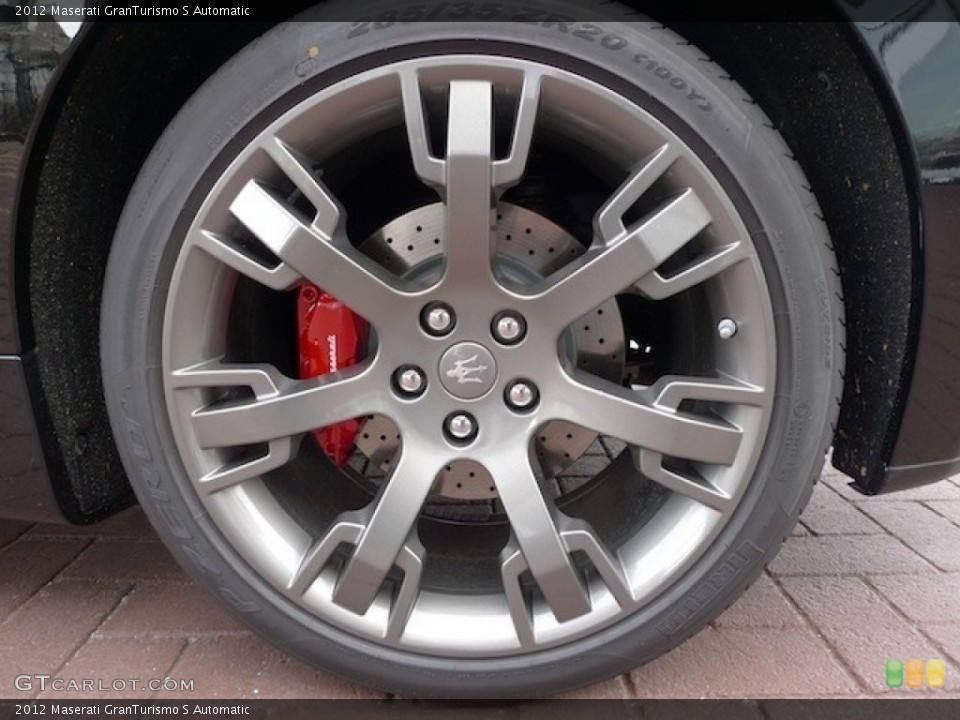 2012 Maserati GranTurismo S Automatic Wheel and Tire Photo #77842146