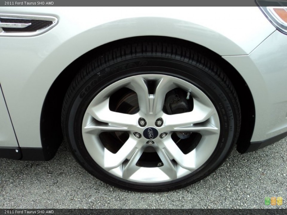 2011 Ford Taurus SHO AWD Wheel and Tire Photo #77842341