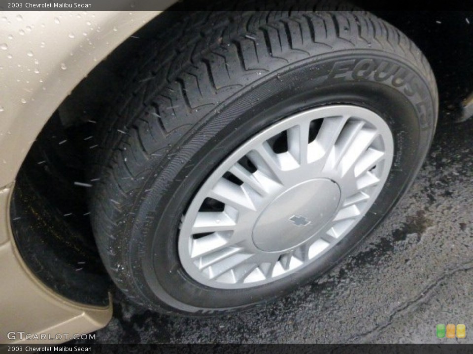 2003 Chevrolet Malibu Sedan Wheel and Tire Photo #77846790