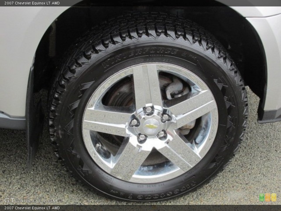 2007 Chevrolet Equinox LT AWD Wheel and Tire Photo #77849424