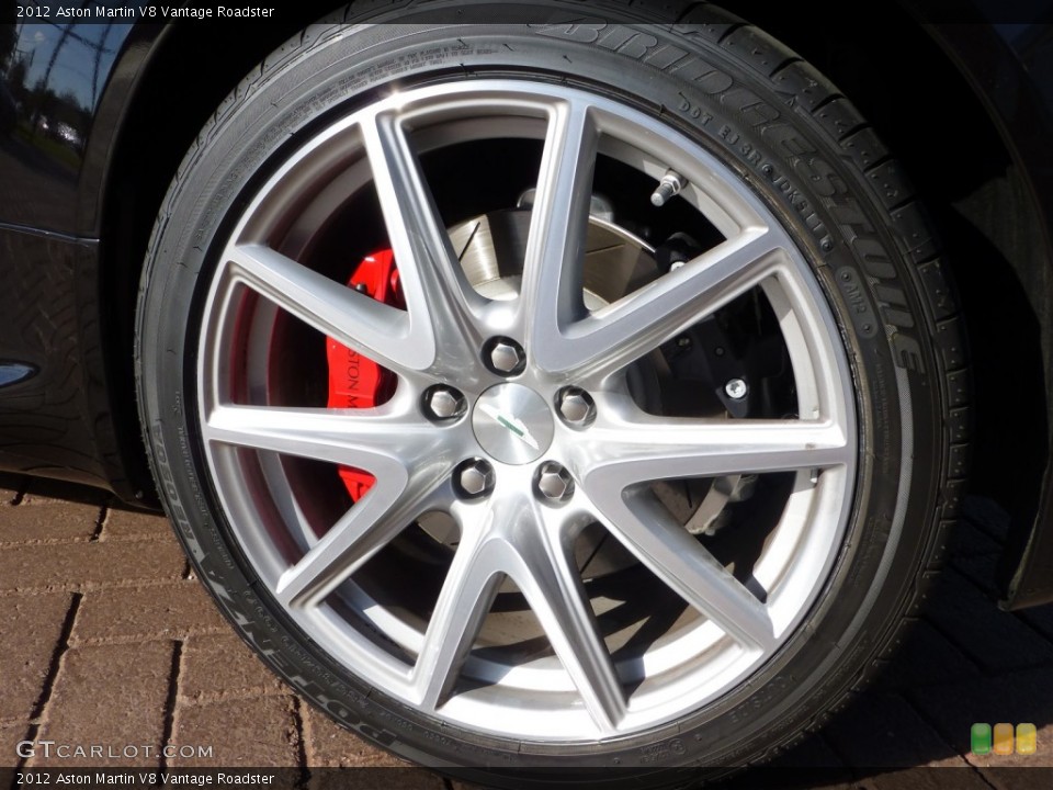 2012 Aston Martin V8 Vantage Roadster Wheel and Tire Photo #77849943
