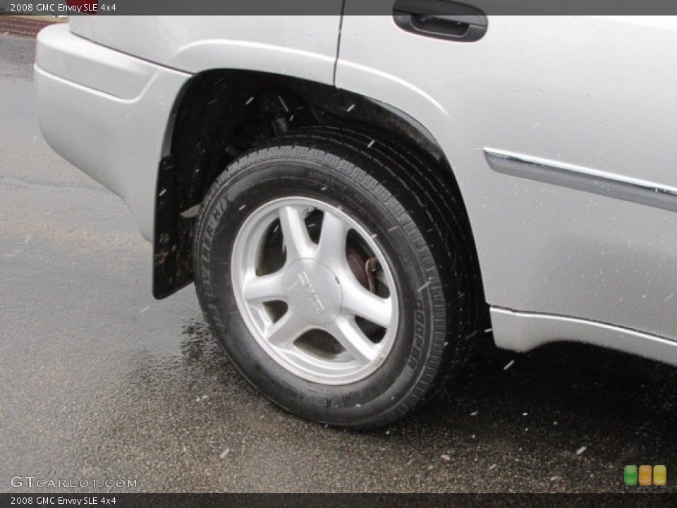 2008 GMC Envoy SLE 4x4 Wheel and Tire Photo #77851387