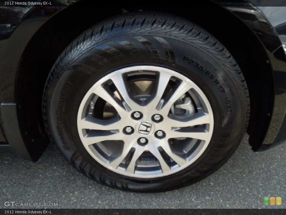 2012 Honda Odyssey EX-L Wheel and Tire Photo #77852345