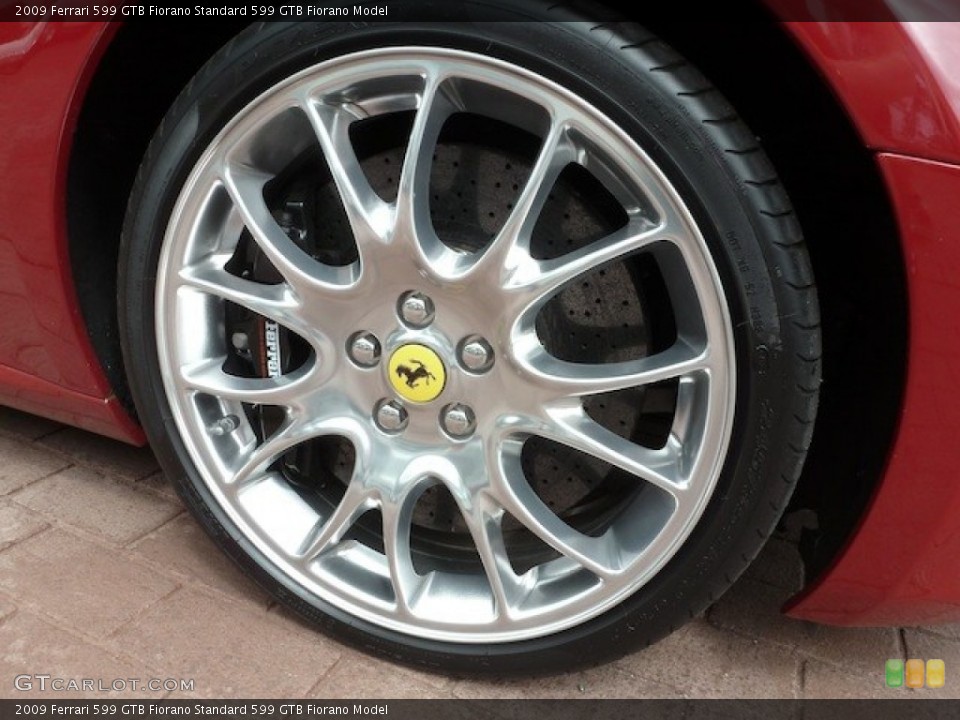 2009 Ferrari 599 GTB Fiorano  Wheel and Tire Photo #77854748