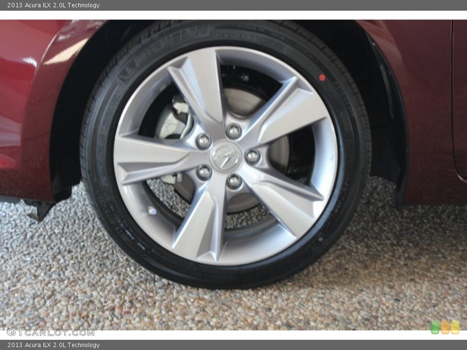 2013 Acura ILX 2.0L Technology Wheel and Tire Photo #77855190