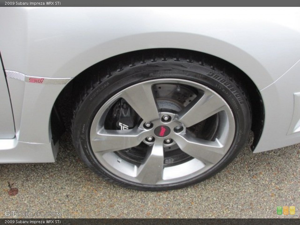 2009 Subaru Impreza WRX STi Wheel and Tire Photo #77858924