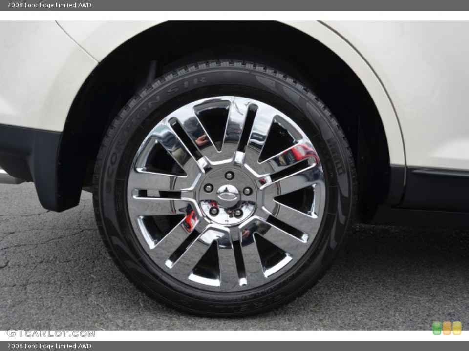 2008 Ford Edge Limited AWD Wheel and Tire Photo #77860246