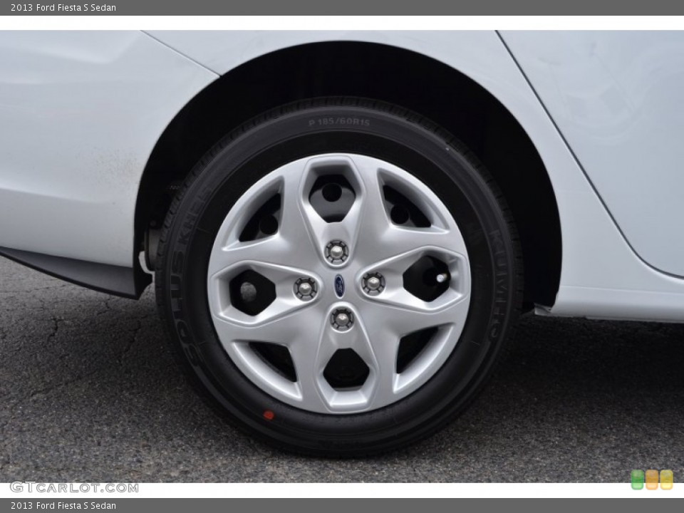 2013 Ford Fiesta S Sedan Wheel and Tire Photo #77862111