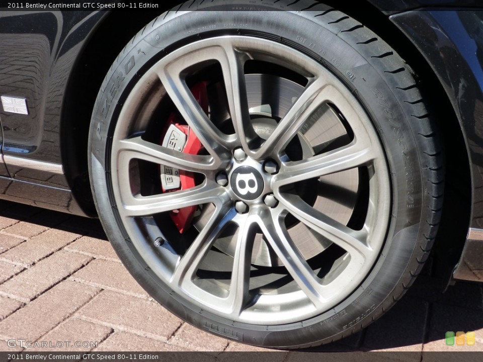 2011 Bentley Continental GTC Speed 80-11 Edition Wheel and Tire Photo #77864961