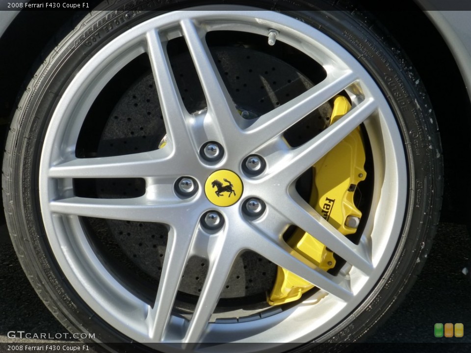 2008 Ferrari F430 Coupe F1 Wheel and Tire Photo #77870175
