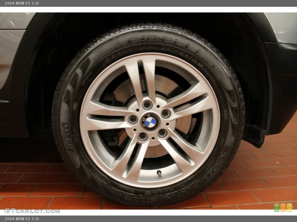 2004 BMW X3 3.0i Wheel and Tire Photo #77878057
