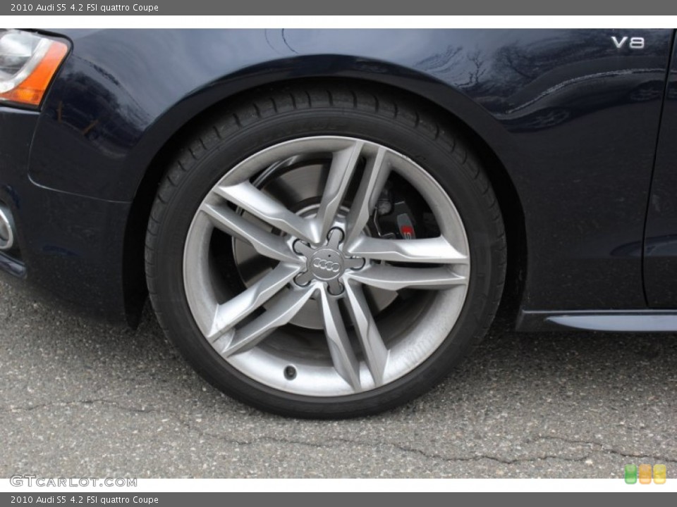 2010 Audi S5 4.2 FSI quattro Coupe Wheel and Tire Photo #77880604