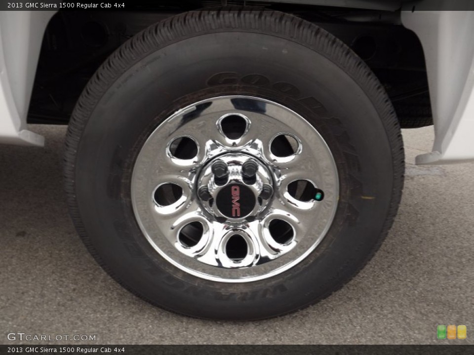 2013 GMC Sierra 1500 Regular Cab 4x4 Wheel and Tire Photo #77884860