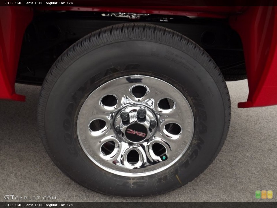 2013 GMC Sierra 1500 Regular Cab 4x4 Wheel and Tire Photo #77885466