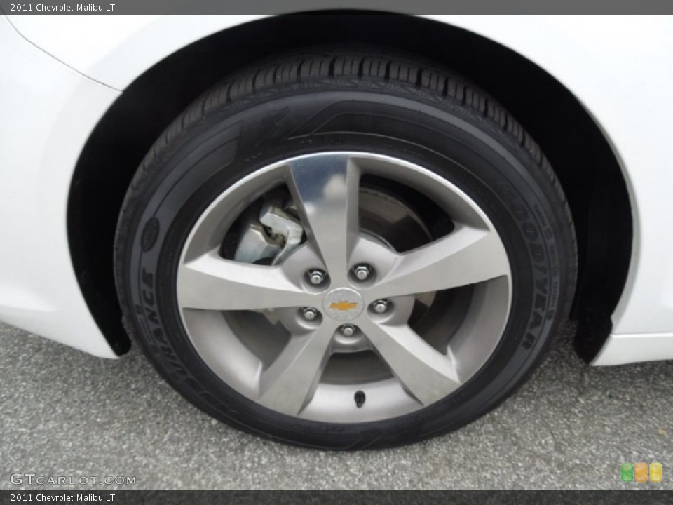 2011 Chevrolet Malibu LT Wheel and Tire Photo #77887387