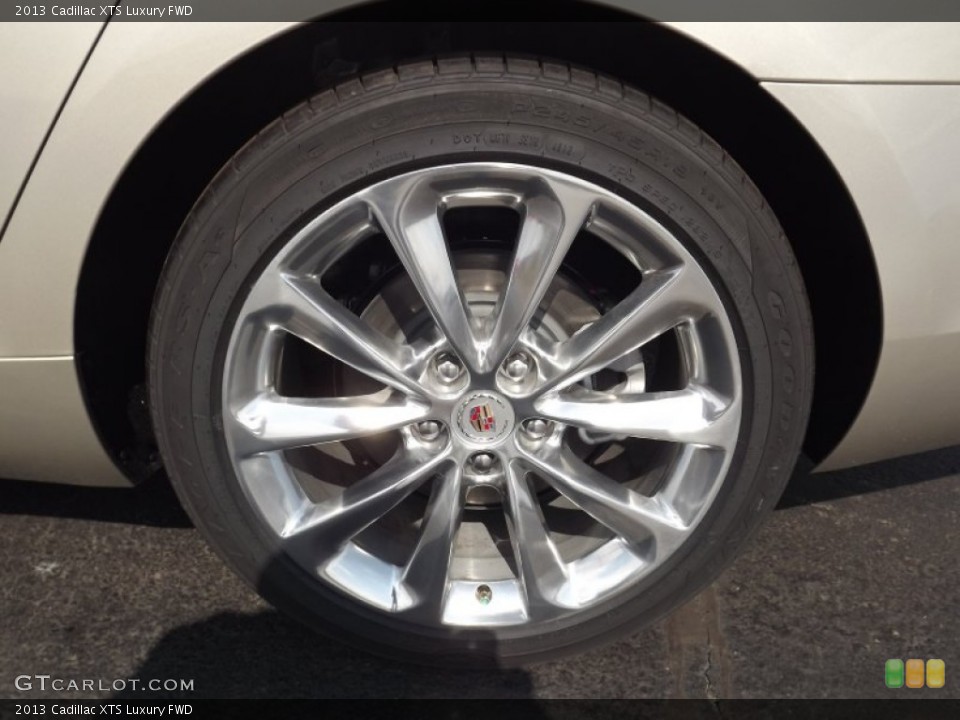 2013 Cadillac XTS Luxury FWD Wheel and Tire Photo #77888937