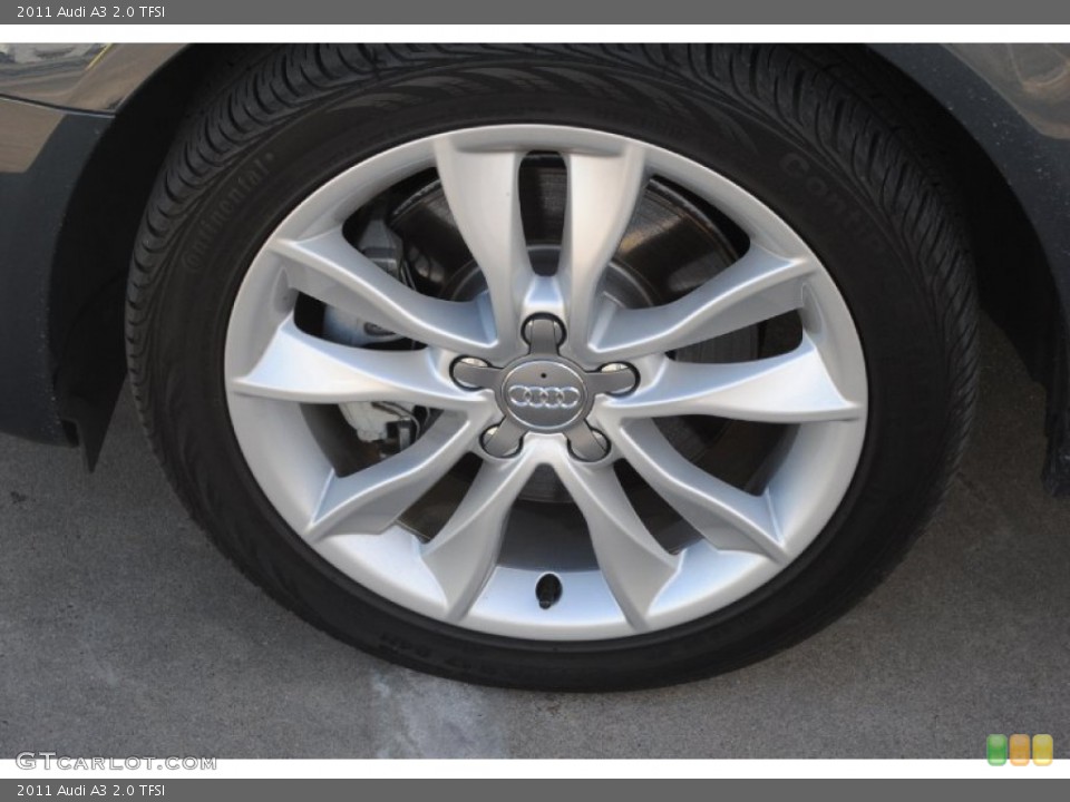 2011 Audi A3 2.0 TFSI Wheel and Tire Photo #77889418