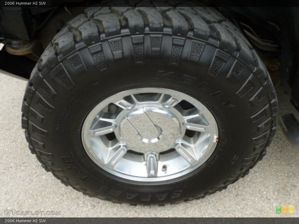 2006 Hummer H2 SUV Wheel and Tire Photo #77895046