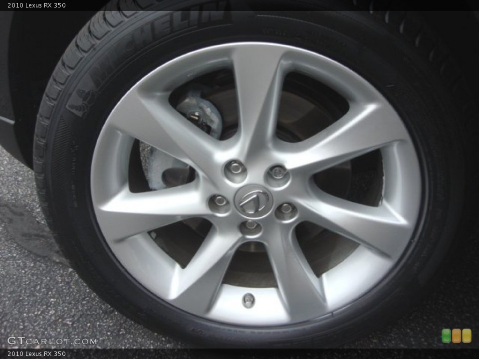 2010 Lexus RX 350 Wheel and Tire Photo #77896528