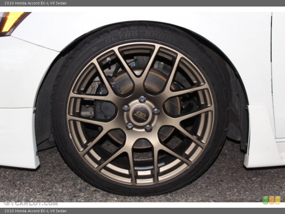 2010 Honda Accord Custom Wheel and Tire Photo #77899474