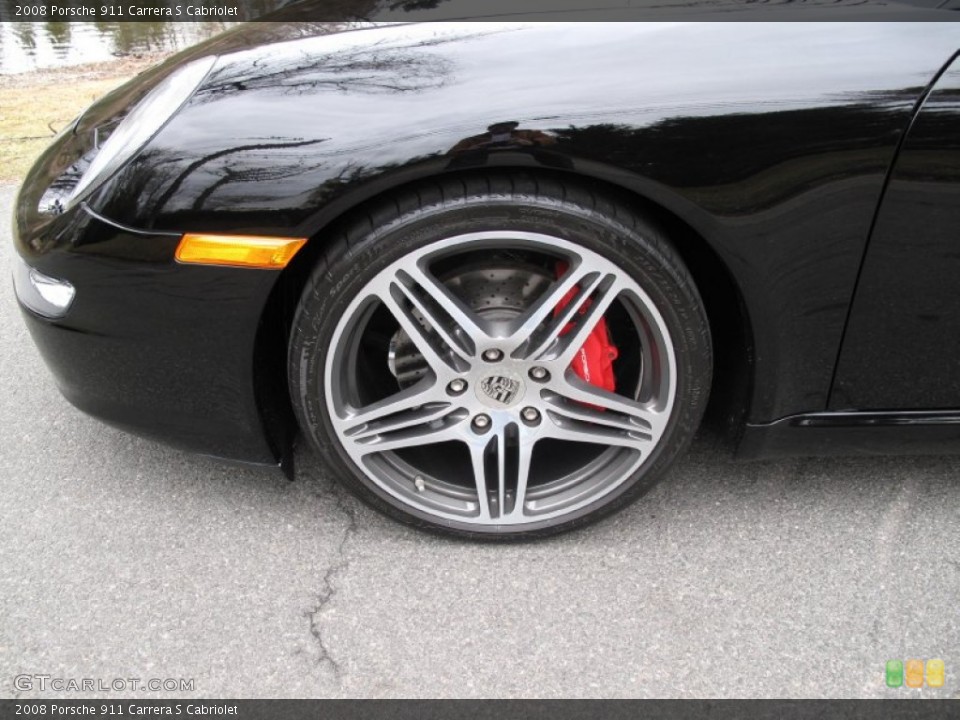 2008 Porsche 911 Carrera S Cabriolet Wheel and Tire Photo #77899786
