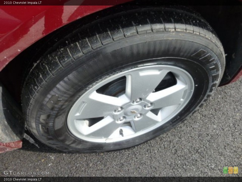 2010 Chevrolet Impala LT Wheel and Tire Photo #77904477