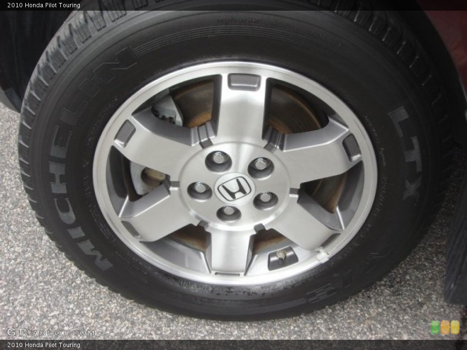 2010 Honda Pilot Touring Wheel and Tire Photo #77906221