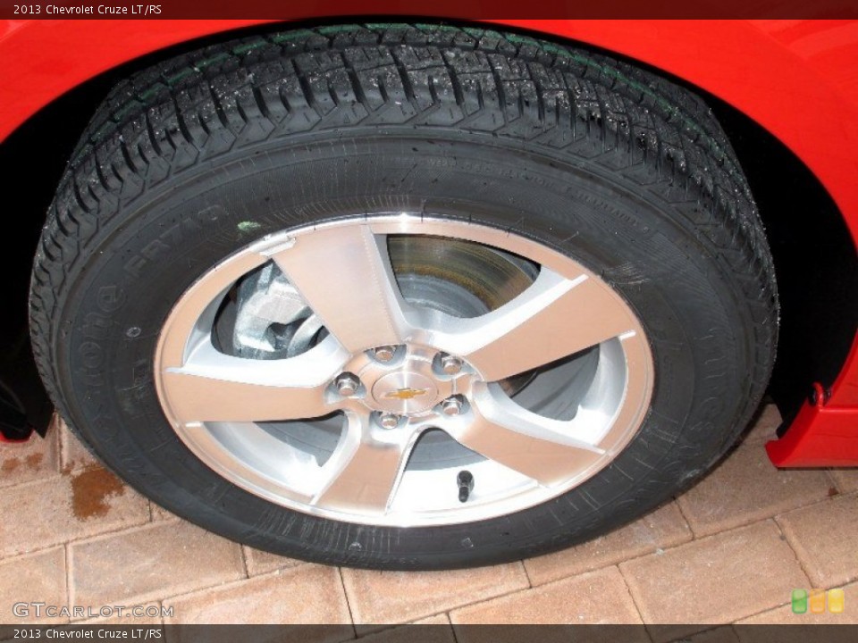 2013 Chevrolet Cruze LT/RS Wheel and Tire Photo #77907025