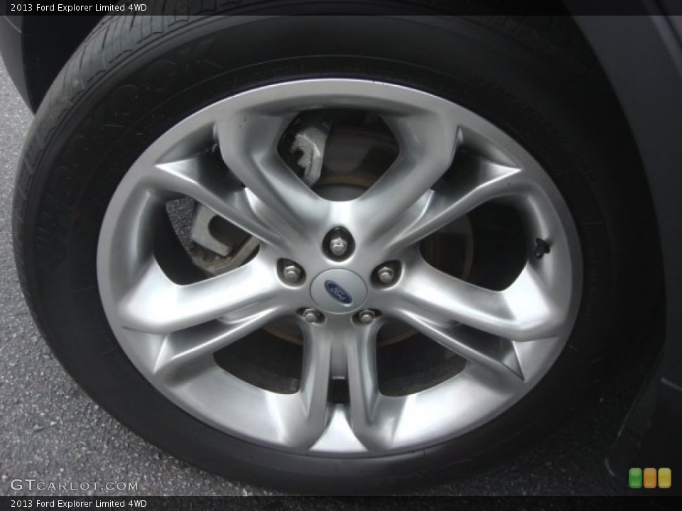 2013 Ford Explorer Limited 4WD Wheel and Tire Photo #77907373