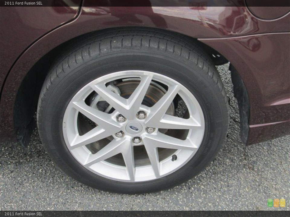 2011 Ford Fusion SEL Wheel and Tire Photo #77909017