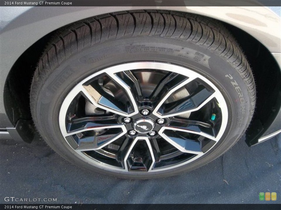 2014 Ford Mustang GT Premium Coupe Wheel and Tire Photo #77909713
