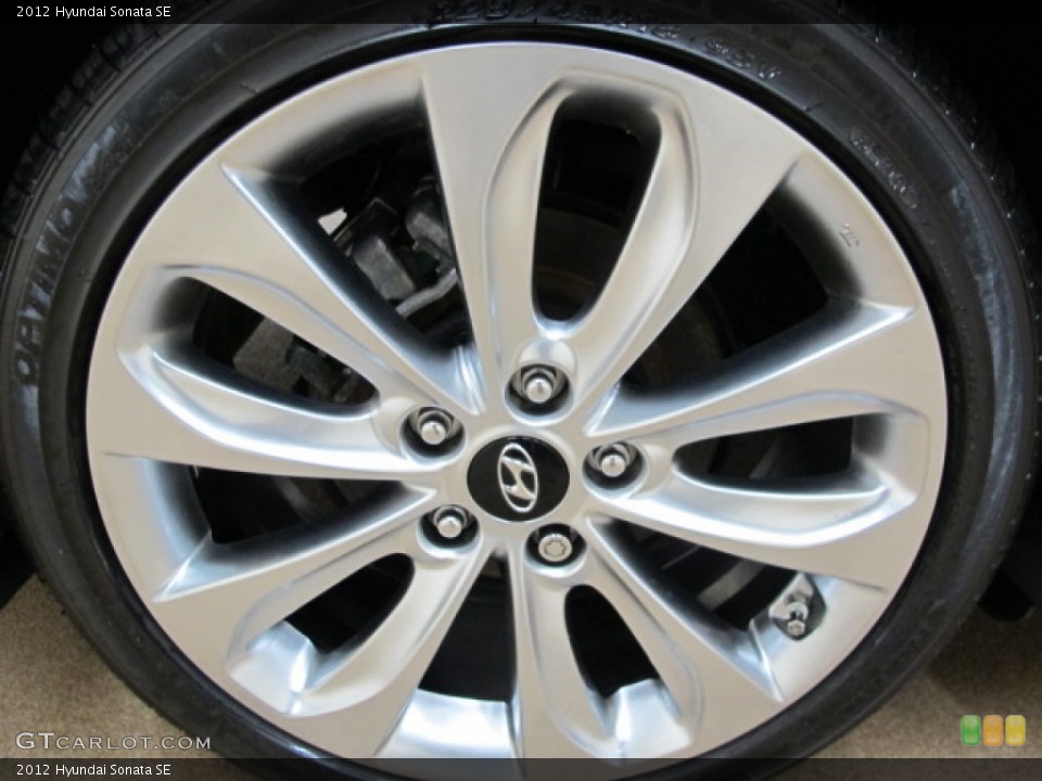 2012 Hyundai Sonata SE Wheel and Tire Photo #77909863