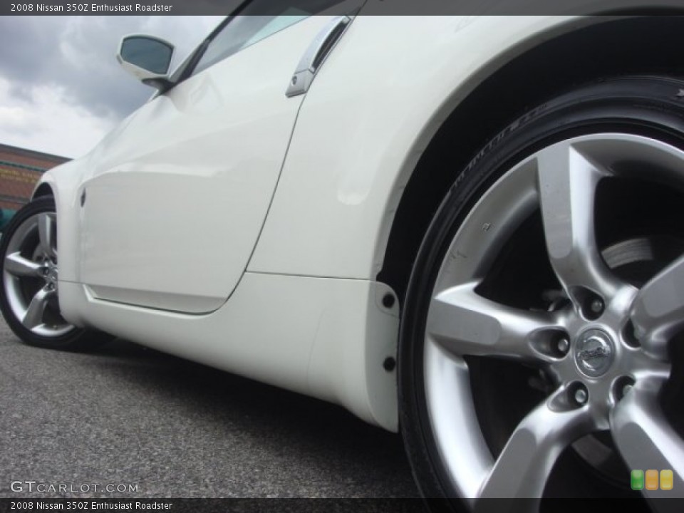 2008 Nissan 350Z Enthusiast Roadster Wheel and Tire Photo #77910901