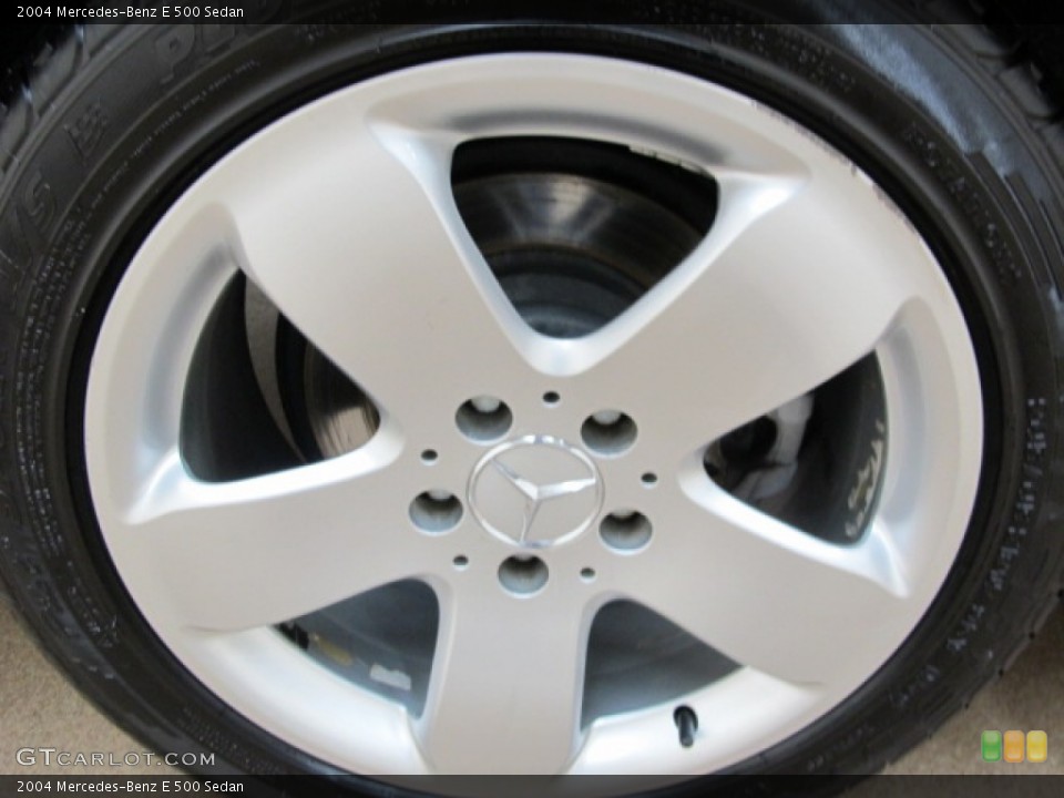 2004 Mercedes-Benz E 500 Sedan Wheel and Tire Photo #77911144