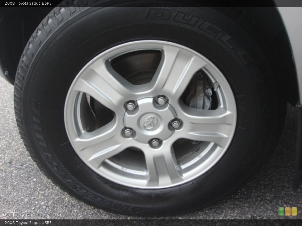 2008 Toyota Sequoia SR5 Wheel and Tire Photo #77911354