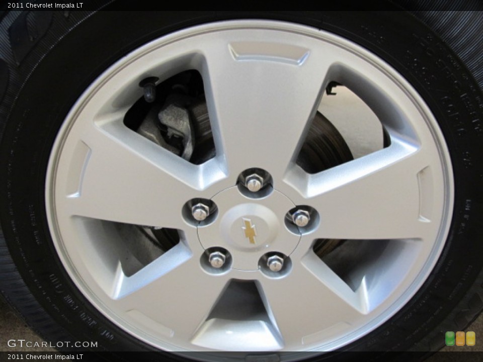 2011 Chevrolet Impala LT Wheel and Tire Photo #77911816