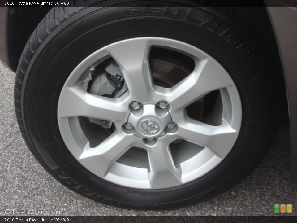 2010 Toyota RAV4 Limited V6 4WD Wheel and Tire Photo #77913863