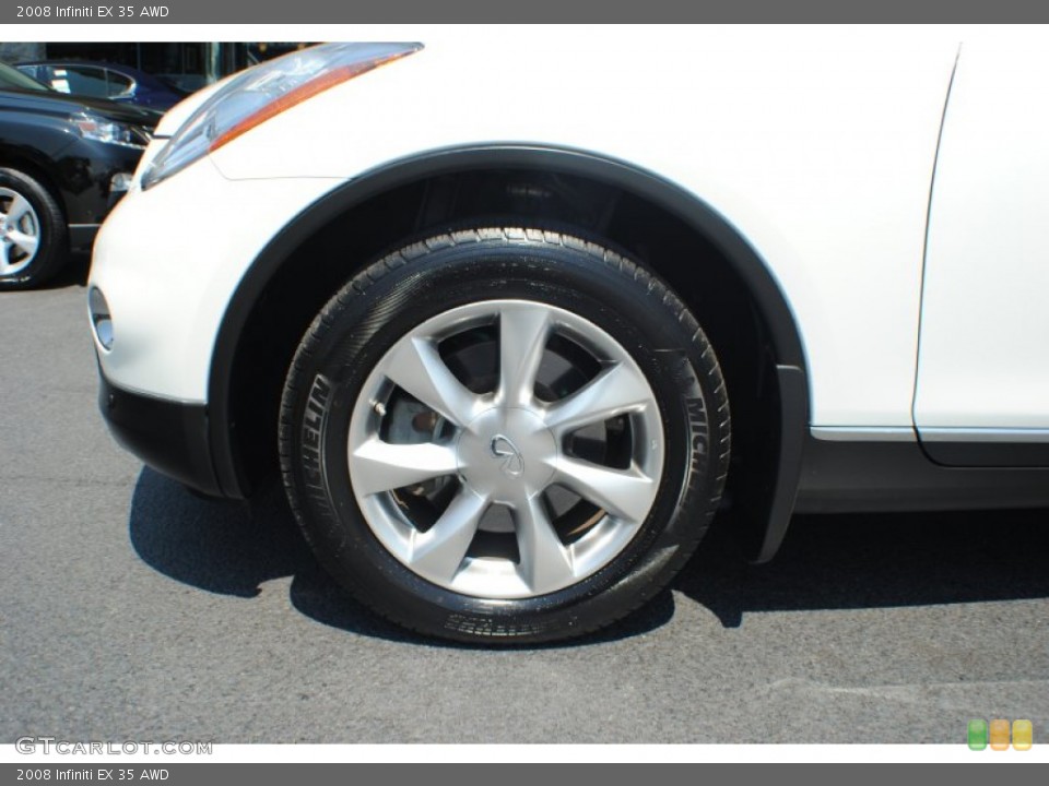 2008 Infiniti EX 35 AWD Wheel and Tire Photo #77917017