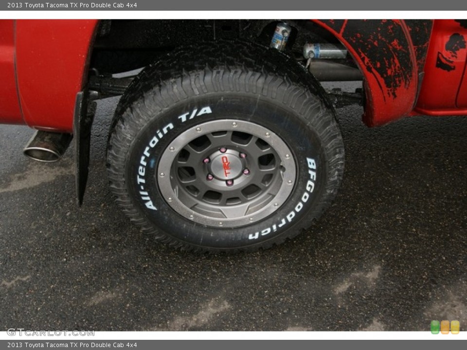 2013 Toyota Tacoma TX Pro Double Cab 4x4 Wheel and Tire Photo #77918221
