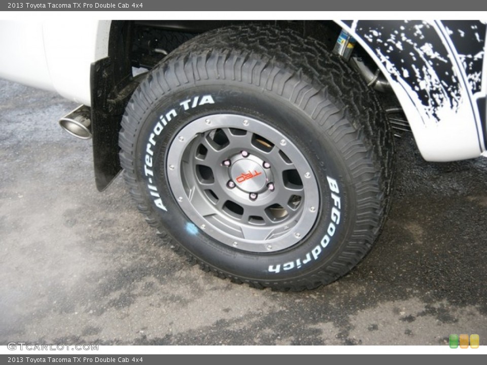 2013 Toyota Tacoma TX Pro Double Cab 4x4 Wheel and Tire Photo #77918374