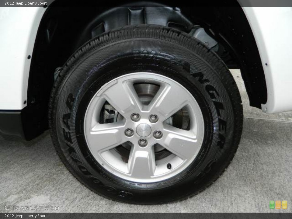 2012 Jeep Liberty Sport Wheel and Tire Photo #77922025